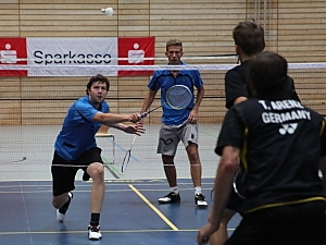 Andreas Bühler und Timo Wernet Sieger im Finale des Herren-Doppel A 