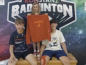 Janne, Liv und Matti Hintze. Auf dem Bild fehlt Daria Lawniczak Janne, Liv und Matti Hintze. Auf dem Bild fehlt Daria Lawniczak