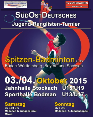 Plakat Sdost-Deutsches Ranglisten-Turnier