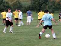 Lars Wegmann am Ball