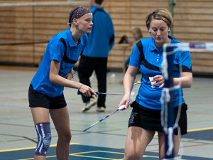 Maike Haupt und Christina Martin im Einsatz