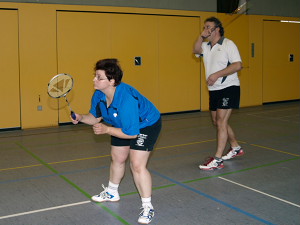 Silke Nieratschker und Peter Dirr im Mixed