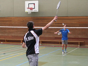 Markus Bühler und Aaron Gauggel im Halbfinale