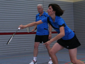 4. Mannschaft Mixed Anke Gottschlich und Oskar Bühler