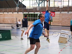 Martin Nieratschker und Markus Bhler im 2. Herrendoppel