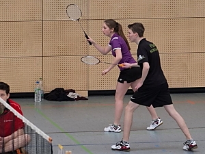 Solveigh Berg und Jannis König im Mixed U19 Solveigh Berg und Jannis König im Mixed U19