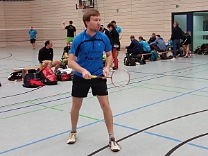 Max Glocker im 3. Herreneinzel