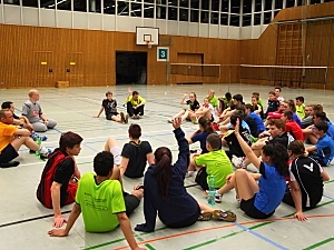 Bei der Besprechung
