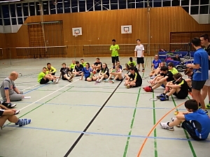 Besprechung beim Camp 2015