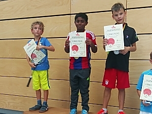 Panusan Chivakurunathan Sieger in der AK U11 Panusan Chivakurunathan Sieger in der AK U11