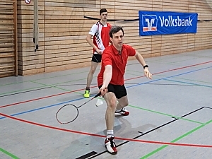 Julian Rublack und Markus Bühler im 2. Herrendoppel