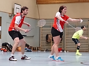 Beate Dietz und Andreas Bhler im Mixed