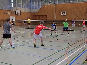 beim Matchtraining