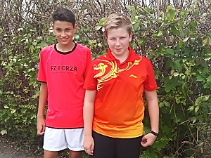 Roman Latief und Cedric Wurst Roman Latief und Cedric Wurst