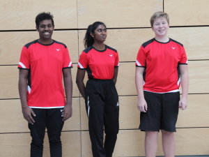 Unsere Jugendmannschaft: Piri und Tharmika Chivakurunathan und Cedric Wurst Unsere Jugendmannschaft: Piri und Tharmika Chivakurunathan und Cedric Wurst