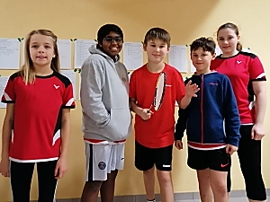 v.l.n.r.: Daria, Panusan, Janne, Matti und Lia; es fehlen: Michaela und Maxime v.l.n.r.: Daria, Panusan, Janne, Matti und Lia; es fehlen: Michaela und Maxime