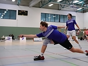 Cedric Wurst und Roman Latief im Herrendoppel Cedric Wurst und Roman Latief im Herrendoppel