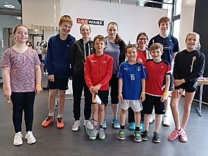 v.l.n.r.: Sarah Dries, Janne Hintze, Anik Breichler, Florian Bini, Lia Schanz, Mattia Aurioso, Michaela Nieratschker,Alexander Schanz, Cedric Wurst und Daria Lawniczak v.l.n.r.: Sarah Dries, Janne Hintze, Anik Breichler, Florian Bini, Lia Schanz, Mattia Aurioso, Michaela Nieratschker,Alexander Schanz, Cedric Wurst und Daria Lawniczak