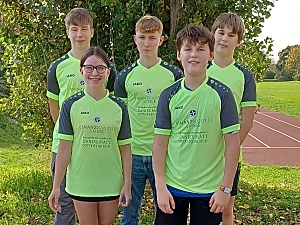Cedric Wurst, Michaela Nieratschker, Maxime Riebschläger, Matti und Janne Hintze Cedric Wurst, Michaela Nieratschker, Maxime Riebschläger, Matti und Janne Hintze