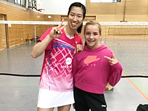 Daria Lawniczak mit Yvonne Li