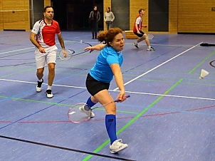 Daniela Frahm und Lars Wegmann im Mixed
