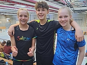 v.l.n.r.: Daria Lawniczak, Matti Hintze und Anik Breichler v.l.n.r.: Daria Lawniczak, Matti Hintze und Anik Breichler