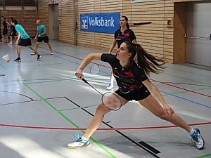 Rebecca Menzel und Claudia Hintze im Damendoppel