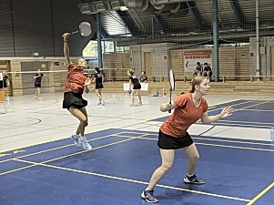 Lina Berger und Laura Jennet (BC Offenburg)