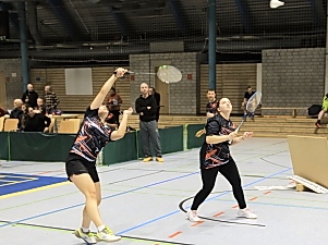 Michaela und Stefanie Nieratschker im Damendoppel