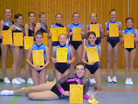 Die Aerobic- Mädchen des TV Zizenhausen