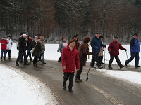 Bei der Wanderung 2009