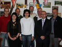 Stefan und Katja Fecht, Mario Mulka, Tamara Riedel, Winfried Fugmann, Stefan Thum, Walter Weber und Horst Hutz