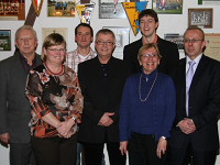 Leonhard Fürst, Pia Fugmann, Stefan Habich, Hartmut Albiez, Andreas Bühler, Ute Binder und Walter Weber