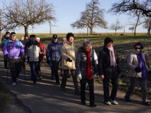 Bilderbuchwetter bei der Wanderung