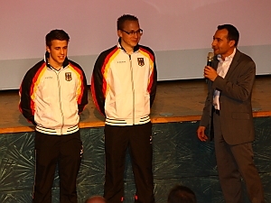 Noel Weber und Stefan Fecht Noel Weber und Stefan Fecht