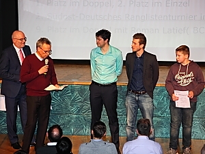 Timo Wernet, Andreas Bühler und Cedric Wurst