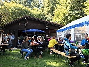 vor der Jahnhütte (Archiv)