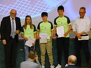 Daria Lawniczak, Matti Hintze und Janne Hintze Daria Lawniczak, Matti Hintze und Janne Hintze