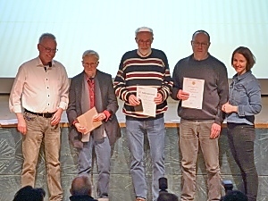 Petra Junker, Winfried Fugmann und Christioph Gut Petra Junker, Winfried Fugmann und Christioph Gut