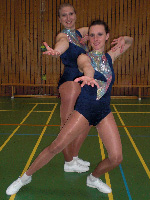 Yvonne Bernhardt und Nadine Baumann