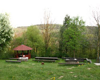 Unser Grillplatz auf der Jahnhütte